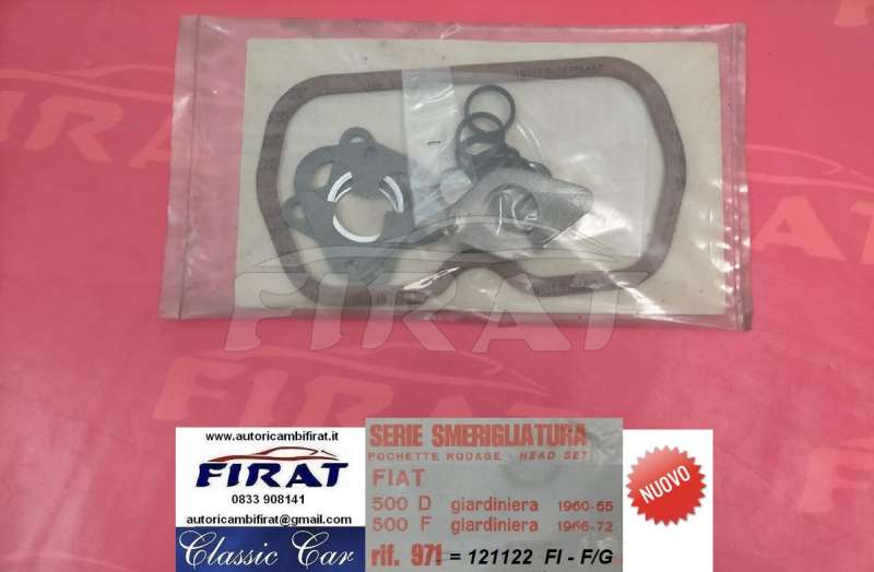 GUARNIZIONI SMERIGLIO FIAT 500 D/F (121122)